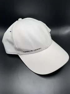 Cappello Regolabile Porsche Design Bianco Nero Uomo Donna Cappello da Corsa - Foto 1 di 5