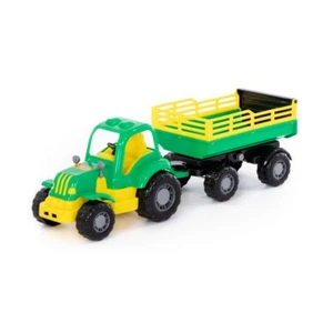4810344044969 Traktor z akcesoriami 56 cm Siłacz Wader POLESIE 44969 POLESIE - Bild 1 von 12