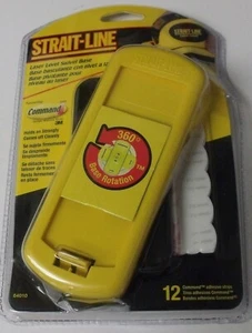 Strait Line Laser Level Swivel Base W/12 3M Command Adhesive Strips #64010 - Picture 1 of 2