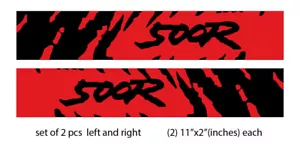 1991 style Swingarm Decals Fits: CR500r dirtbike CR500 CR 500 500R - Foto 1 di 1