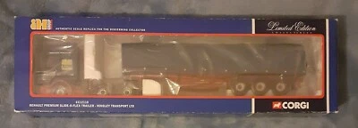 Remolque Corgi 1:50 CC12110 Renault Premium Slide-o-Flex Hingley Tran Ltd Foto 1 de 4