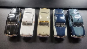 5 White Rose Collectibles 1949/50 Ford Police Cars 1/43 Scale Diecasts - Picture 1 of 13