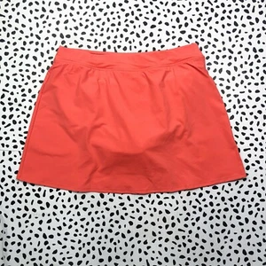 Lands End 347223 Mini Skirt Swim tummy Control Bottoms fresh melon sz 0 NEW - Picture 1 of 4