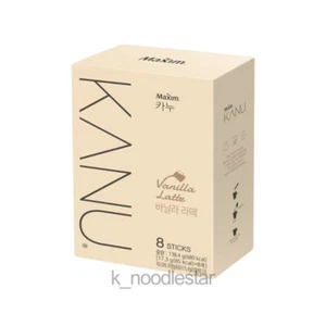 [Maxim]KANU Vanilla Latte Rich Ordentlicher Kaffee Koreanisches Original Getränk 17,3 g × 8 T - Bild 1 von 6