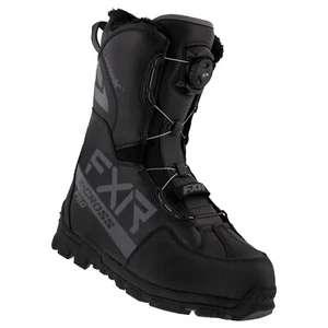 Open Box FXR Adult X-Cross Pro BOA Snowmobile Boots Black Ops Size 15 - Picture 1 of 1