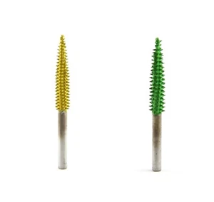 SABURRTOOTH 18T18L 1/8"/3,2 mm Shank Long Taper 1/8" Texture 40 Fine / 50 Coarse - Picture 1 of 5