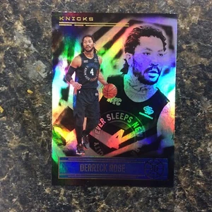 2020-21 Panini Illusions Basketball #138 Derrick Rose New York Knicks - Foto 1 di 2