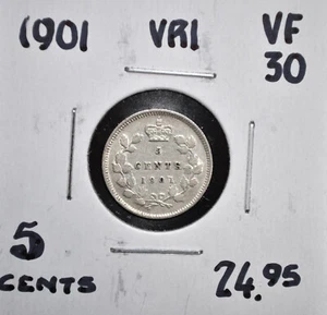 1901 Canada 5 Cent - Picture 1 of 2