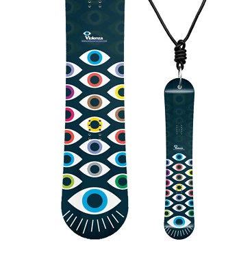 Miniboard BATALEON Violenza 11/12 CLASSIC Snowboard als Halskette - B11