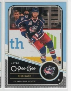 Rick Nash 11-12 O-Pee-Chee OPC Base Common #250 Columbus Blue Jackets - Picture 1 of 1