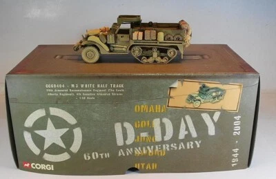 Corgi 1/50 Nr. CC60404 White M3 Half Track Panzer Tank Char OVP #8432 - Bild 1 von 4