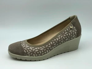 Decolleté Enval Soft 5260033 camoscio beige zeppa 5 cm listino €54,90 - 20% - Picture 1 of 1