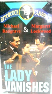 Alfred Hitchcock The Lady Vanishes VHS Michael Redgrave Margaret Lockwood - Imagen 1 de 2