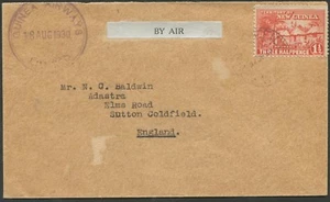 New Guinea - Aerophilately: 18 Aug.1930 (AAMC.P21) Wau - Rabaul. Guinea Airways - Picture 1 of 1