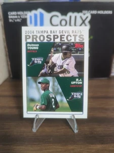 🔥2004 Topps - Prospects B.J. Upton, Delmon Young #692🔥 - Bild 1 von 2