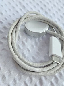Cargador Magnético Original Original Original Apple Watch a USB-C (1M) Blanco A2652 - Imagen 1 de 21