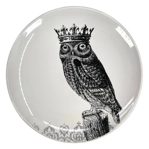 Set Of 7 Rare Royal Owl Small Plate Side Salad Appetizer Dessert 6 inch Diameter - Picture 1 of 5