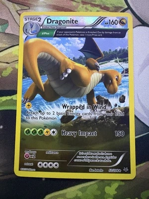Pokémon TCG XY Roaring Skies Dragonite Holo Card Mint Condition - Image 1 of 2