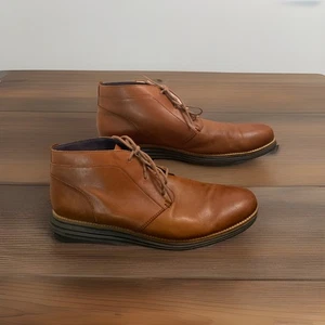 COLE HAAN ORIGINAL GRAND Chukka Boot Woodbury Dark Roast C28214 Men's 13 M - Picture 1 of 16