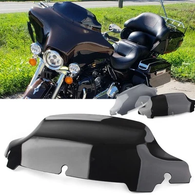 For Harley Touring Electra Street Glide 14-21 ABS 7' Wave Windshield Windscreen - Image 1 of 4