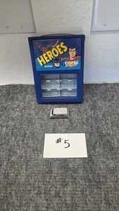 VINTAGE 1970'S CORGI JUNIORS SUPERMAM 12 CAR CARY CASE W/Superman van - Picture 1 of 10