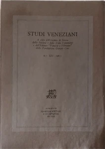 Fondazione Giorgio C - Studi Veneziani.  volume XIV. Nuova Serie. «Studi venezia - Foto 1 di 1