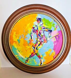 Harlequin Royal Doulton Leroy Neiman Framed 1974 Porcelain Plate #2511 - Picture 1 of 4