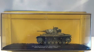 DE AGOSTINI 1:72 CARRO ARMATO PZ.KPFW. III AUSF. G SD.KFZ.141  LYBIA 1941 ART C - Foto 1 di 2