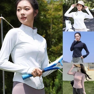 Fitness Activities Sun Protection Jacket Outdoor Fitness Jacket Daily Use - Picture 1 of 21
