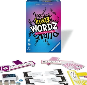 Ravensburger Krazy Wordz Gesellschaftsspiel Familienspiel Partyspiel Kinder - Bild 1 von 12