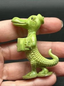 Vintage Comical Animal Jazz Band IDL Hong Kong No. A1 Gator Crocodile Accordion - Picture 1 of 8