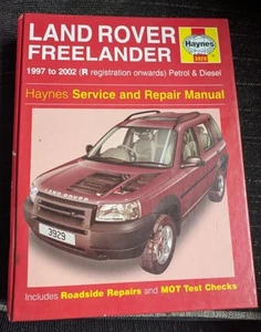Land Rover Freelander 1997-2002 Petrol & Diesel Haynes Service & Repair Manual - Picture 1 of 3