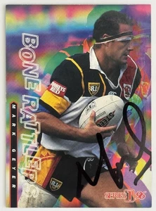 WESTERN REDS MARK GEYER SIGNED 1996 DYNAMIC TRADING CARD - Picture 1 of 1