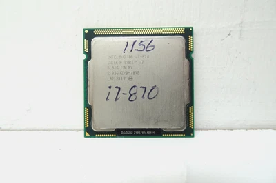 CPU Intel Core i7-870 3,6 GHz 4 núcleos 8 hilos LGA 1156 Foto 1 de 2