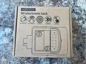 HZRVTECH RV Camper electronic lock Keypad & Bluetooth keyed remotes  - Picture 1 of 9