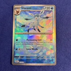 Glaceon Poke Ball Reverse Holo 025/131 Prismatic Evolutions - NM - Picture 1 of 3