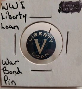Vintage 1917 Liberty Loan WWI War Bond Pin by JL Lynch  - Picture 1 of 4