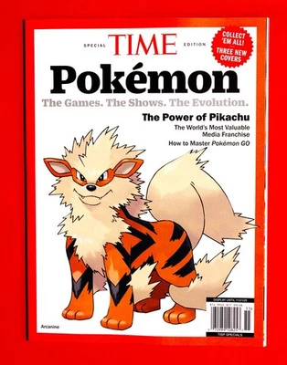 Pokemon Arcanine Time Magazine Special Edition 2025 - Image 1 of 4