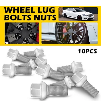 10x Wheel Lug Bolts Nuts 0009904907 For Mercedes Benz SL550 CLS550 C250 C350 - Image 1 of 4