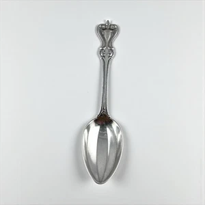 Antique Towle Sterling Silver Old Colonial Teaspoon 5 3/8” 925 Monogram G G ? - Picture 1 of 11
