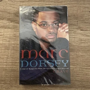 MARC DORSEY CRAVE FACTORY SEALED CASSETTE SINGLE C84 - Foto 1 di 2
