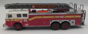 Code 3 Collectibles FDNY Fire Dept Ladder 26 Fire Factory Seagrave Fire Truck - Picture 1 of 18