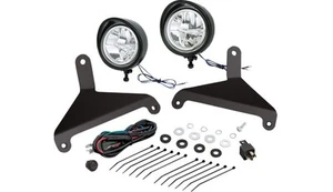 Show Chrome Focus 3-1/2" LED Driving Light Kit Satin Black Clear 41-208BK Can-Am - Picture 1 of 1