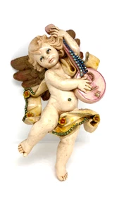 Hermosa figura de ángel de Michal Negrin con cristales de colores ISRAEL #08# - Imagen 1 de 10