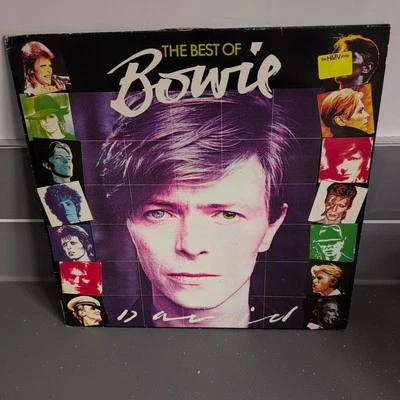 DAVID BOWIE - THE BEST OF BOWIE FRANCE PRESS VINYL LP BLP 81001 K-TEL EX/VG - Image 1 of 4