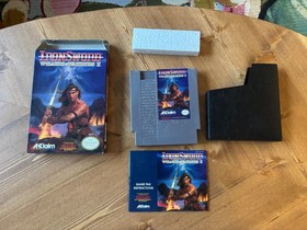 IronSword: Wizards & Warriors II (Nintendo Entertainment System, 1989) CIB