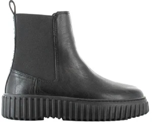 Womens Ella Demi Chelsea Ankle Boots Memory Foam Comfort Footbed Chunky Sole - Picture 1 of 4