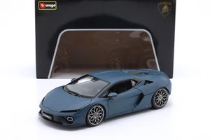 Lamborghini Temerario Baujahr 2024 mattblau 1:18 Bburago - Picture 1 of 1