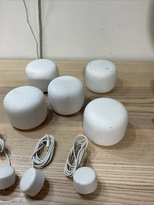 Google Nest WiFi AC1200 Rete Bianca (3) H2D Lote 5 - Foto 1 di 11