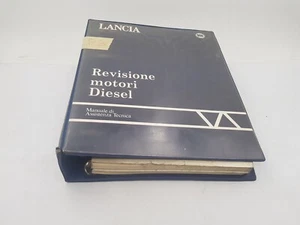 Manuale officina revisione motori turbo diesel Lancia Thema Dedra K Kappa Z Zeta - Foto 1 di 24